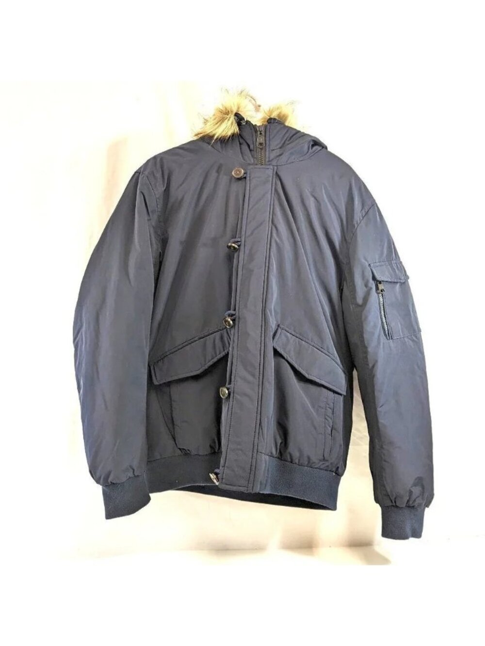 Calvin Klein Mens Winter Jacket Size Large Blue